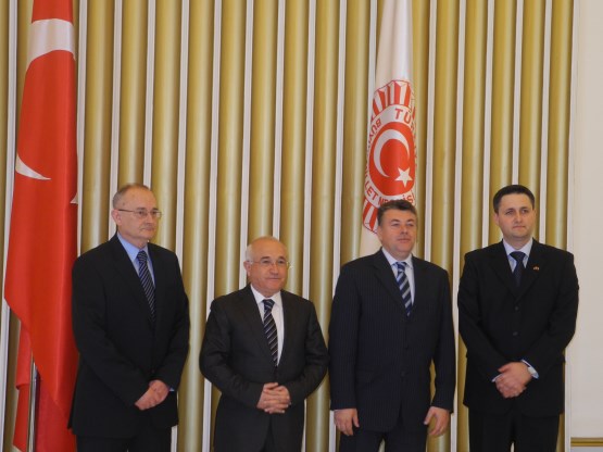 The Delegation of the House of Representatives officially met with the President of the Parliament of the Republic of Turkey